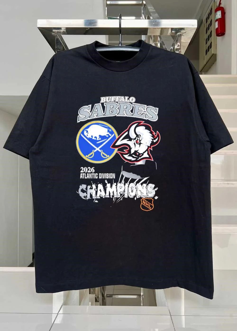 Better Than You Buffalo Sabres 2026 Atlantic Division Champions NHL T-Shirt