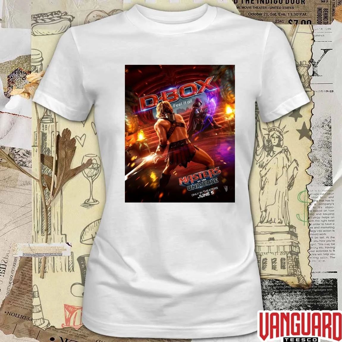Masters of the Universe D-BOX Movie Poster Only In Theaters June 5 2026 t-shirt