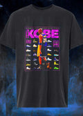 Kobe Bryant Los Angeles Lakers NBA SLAM the kicks issue shirt