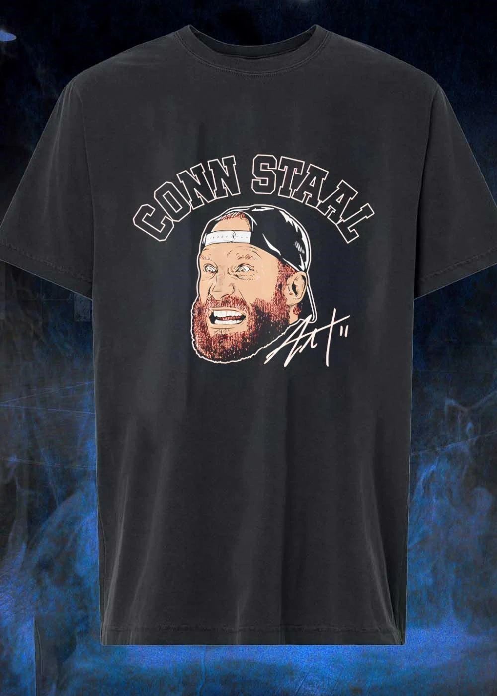 Conn Staal Eric Staal Carolina Hurricanes signature shirt