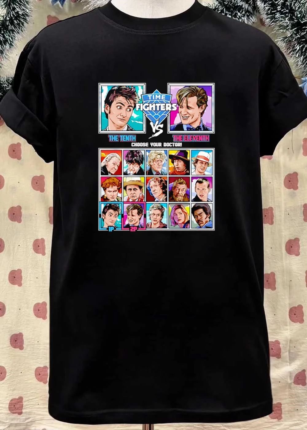 Time Fighters Choose Your Doctor T-Shirt