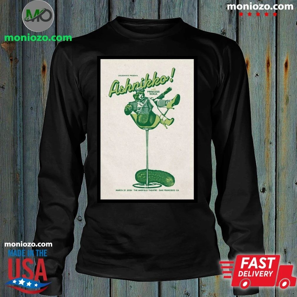 Ashnikko San Francisco CA 3 21 2026 Poster Shirt