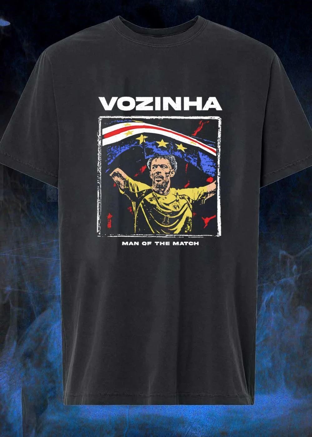 Vozinha Man of the Match Cape Verde Soccer Goalkeeper T-Shirt