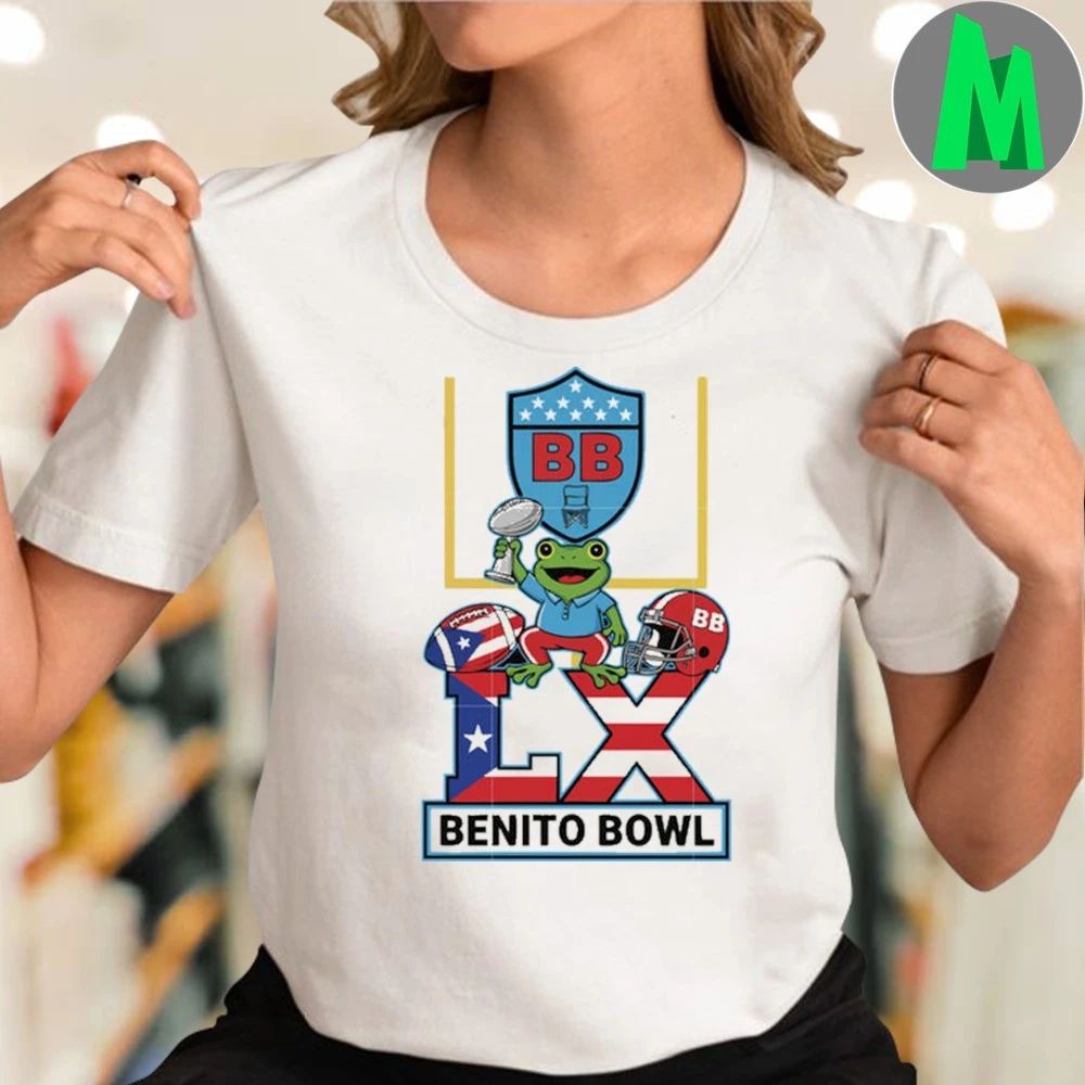 Original Frog Benito Bowl Bad Bunny 2026 Shirt