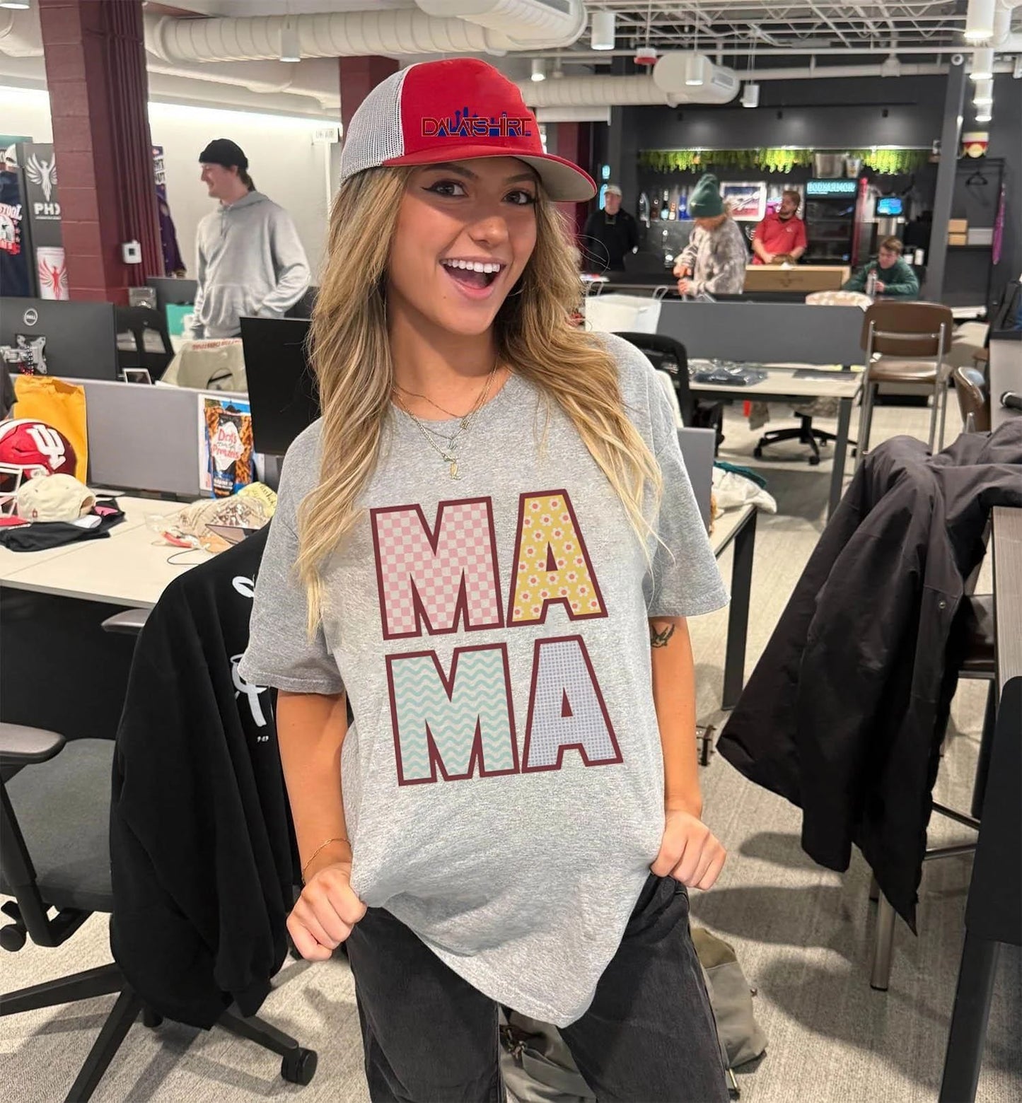 Mama Pattern Fills Mother’s Day shirt