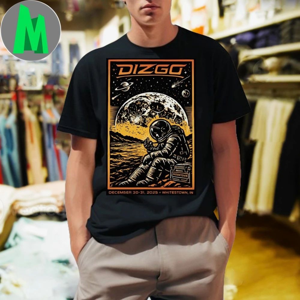 Original Dizgo Band December 30-31, 2025 Whitestown, IN Poster Shirt