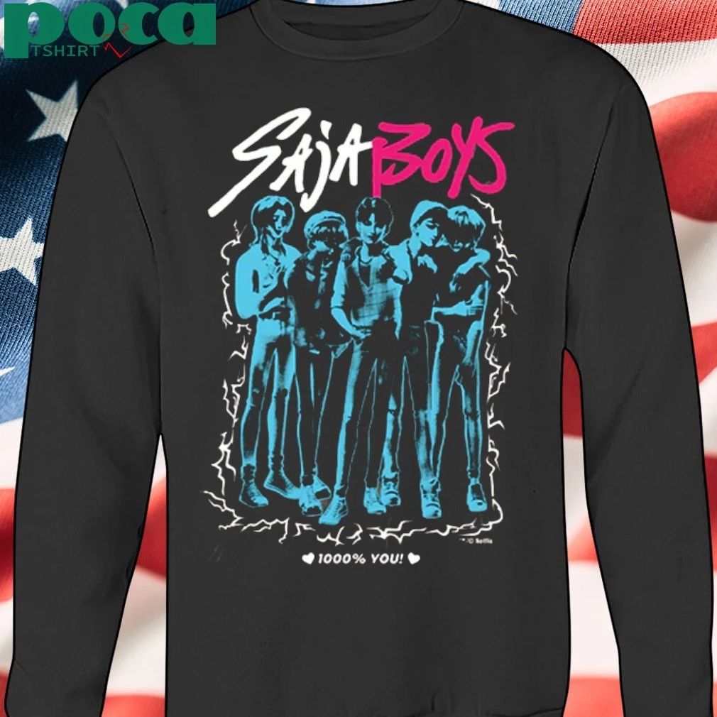 Kpop Demon Hunters Saja Boys Tie Dye T-shirt