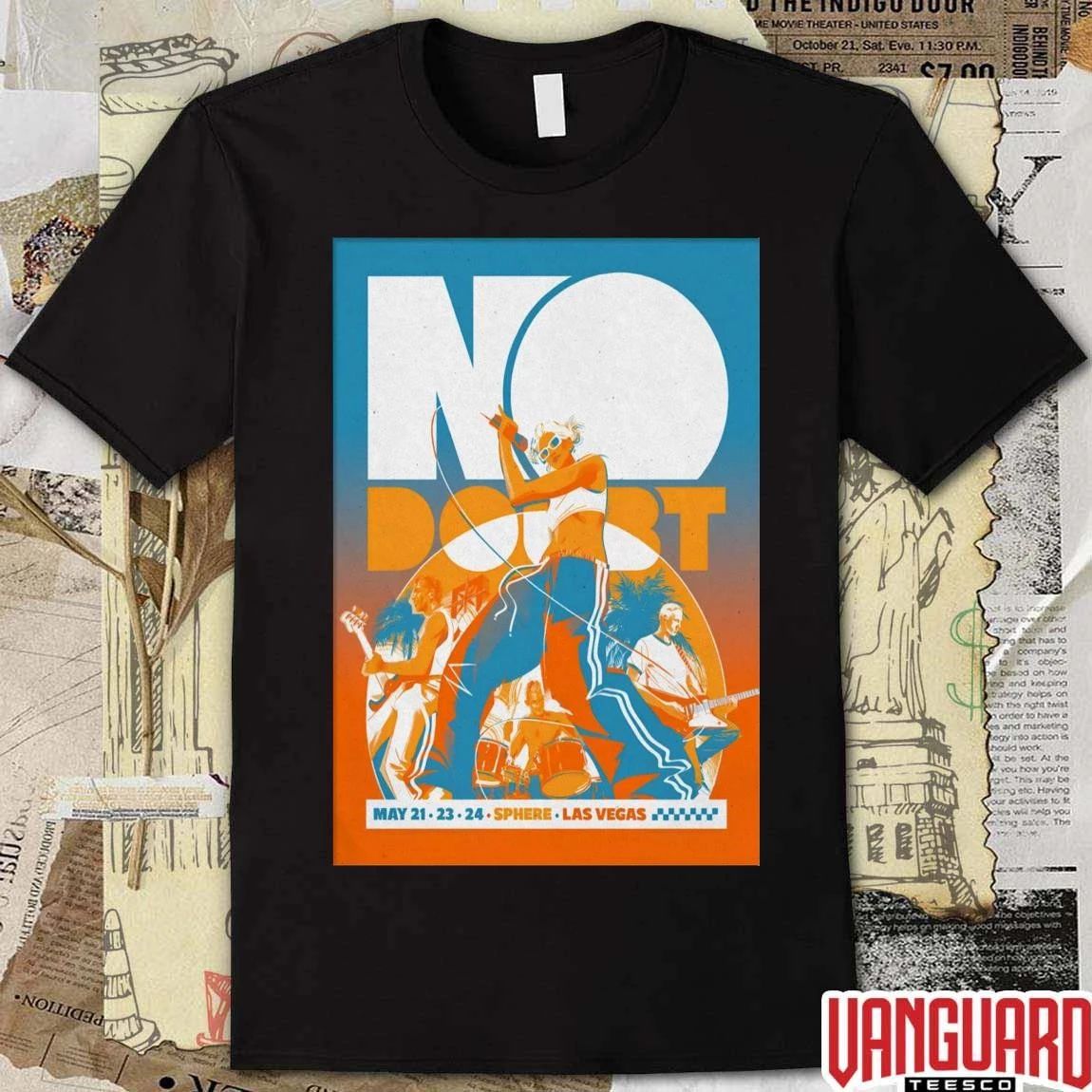 No Doubt May 21-24 2026 Sphere Las Vegas Event Poster t-shirt