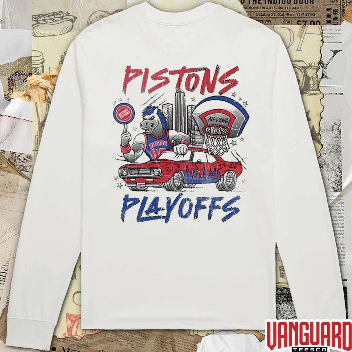 Detroit Pistons Playoffs 2026 Just Juliana NBA Basketball t-shirt