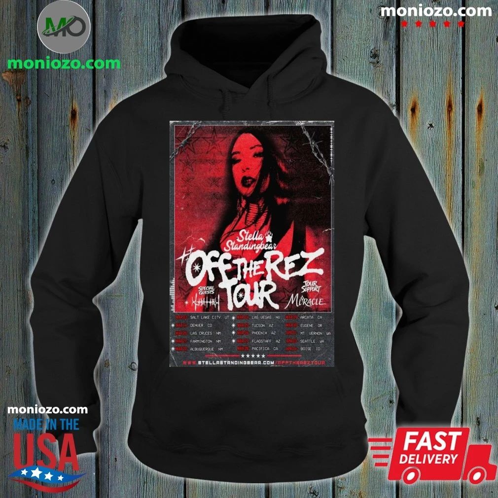 Stella Standingbear Poster Off The Rez Tour March 2026 Shirt