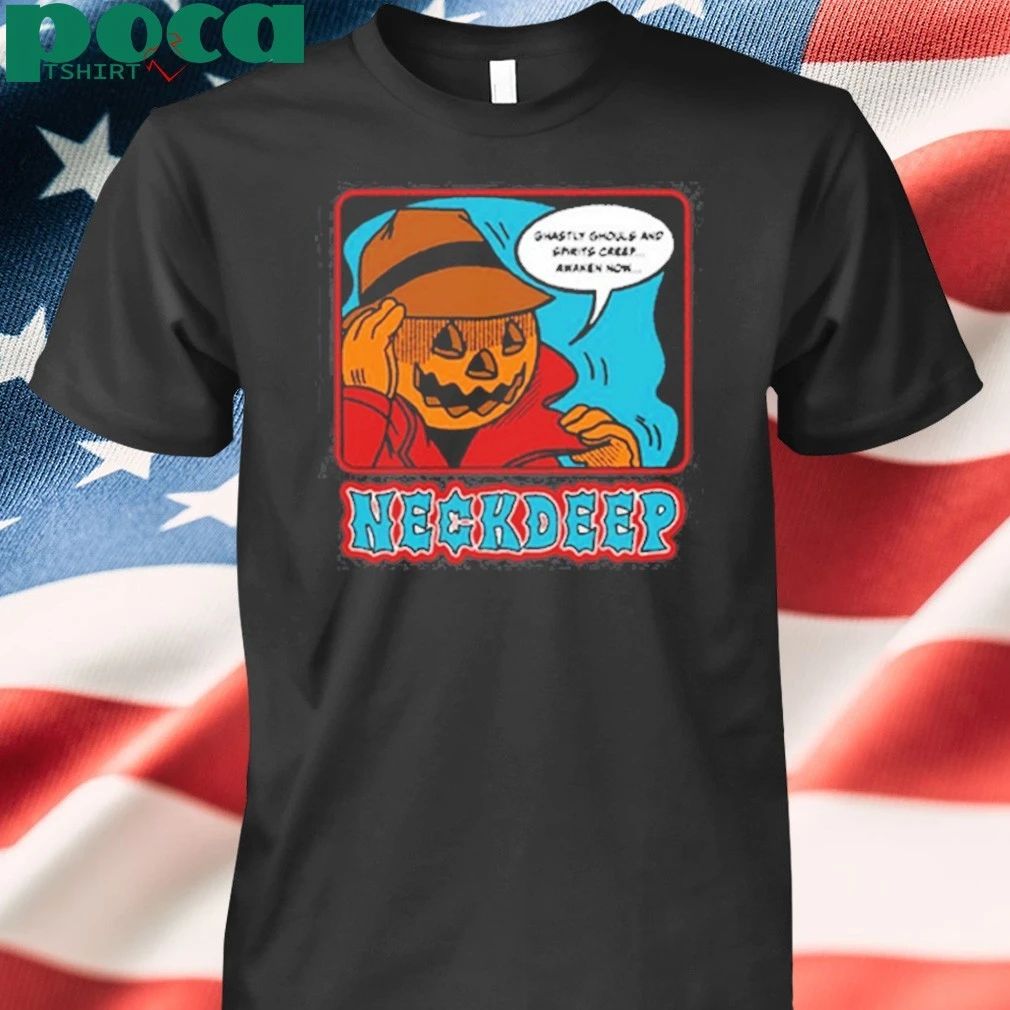 Neck Deep Pumpkin Guy Limited 2025 Shirt