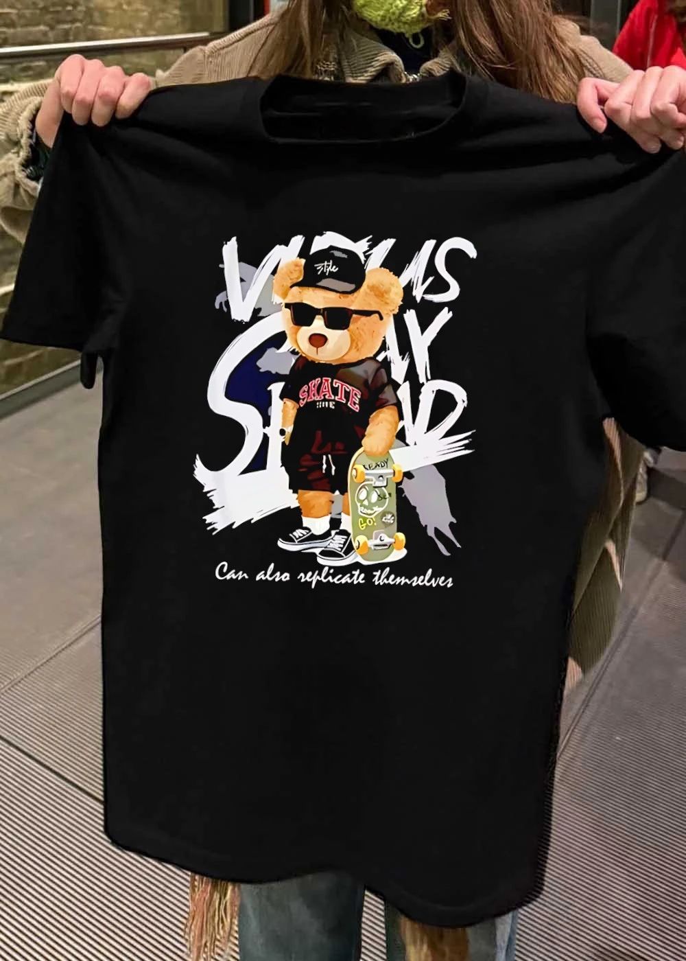 Skate Bear can also replicate themselves shirt