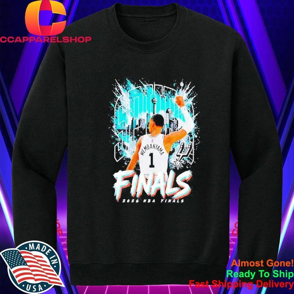 Victor Wembanyama San Antonio Spurs Outerstuff Youth 2026 Finals City Shirt