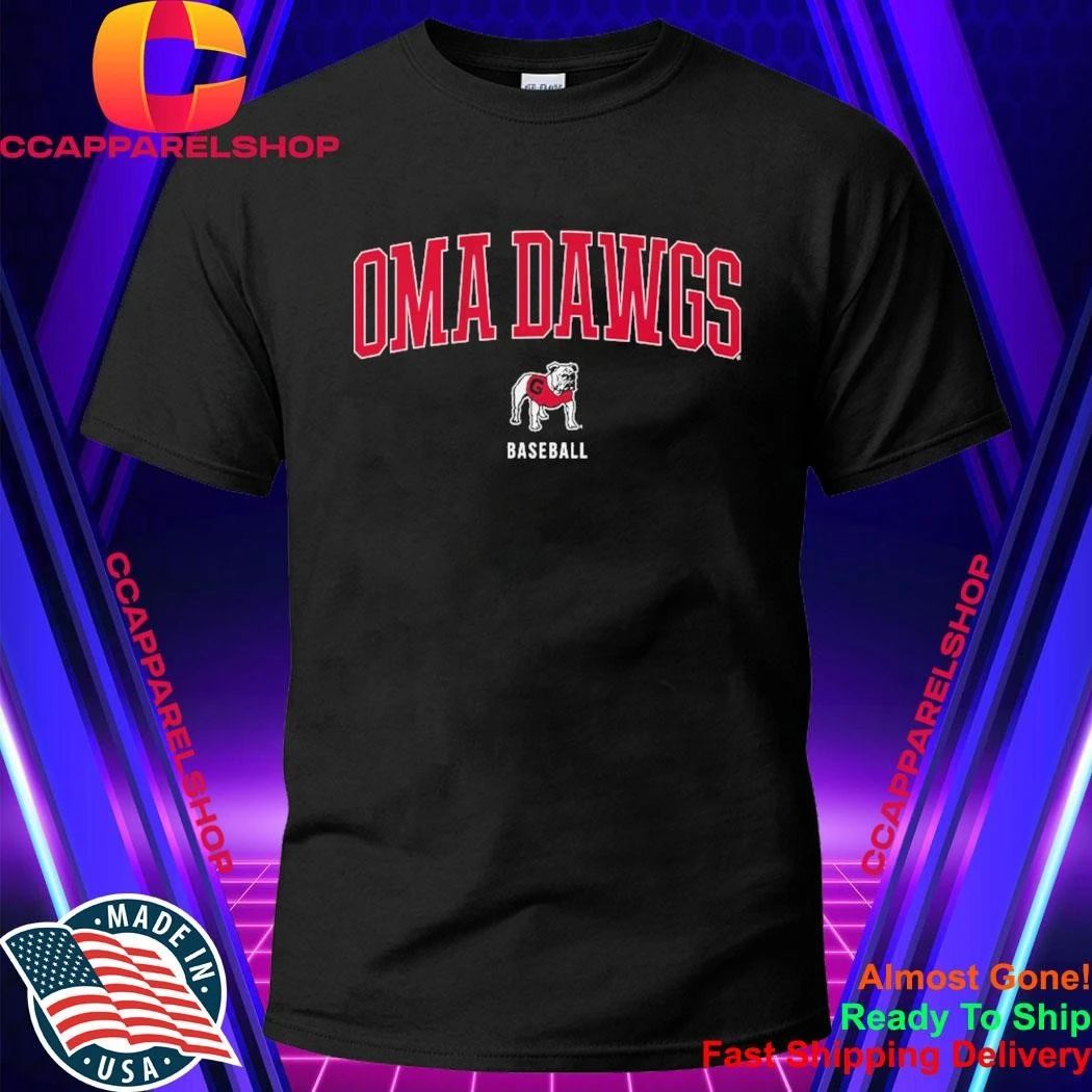 Georgia Bulldog Baseball OmaDawgs Shirt