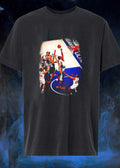 Basketball Players Jumping for Rebound at the Hoop’ HARPER 2, A. BROOKS 8, BRIDGES 25, SPURS 5, 44′ Spurs Knicks T-Shirt