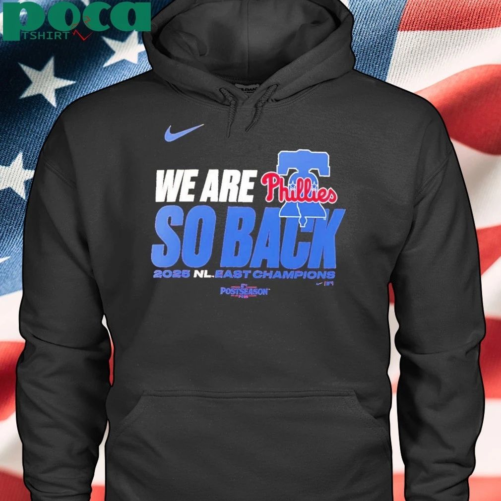 Philadelphia Phillies 2025 National League East Champions shirt