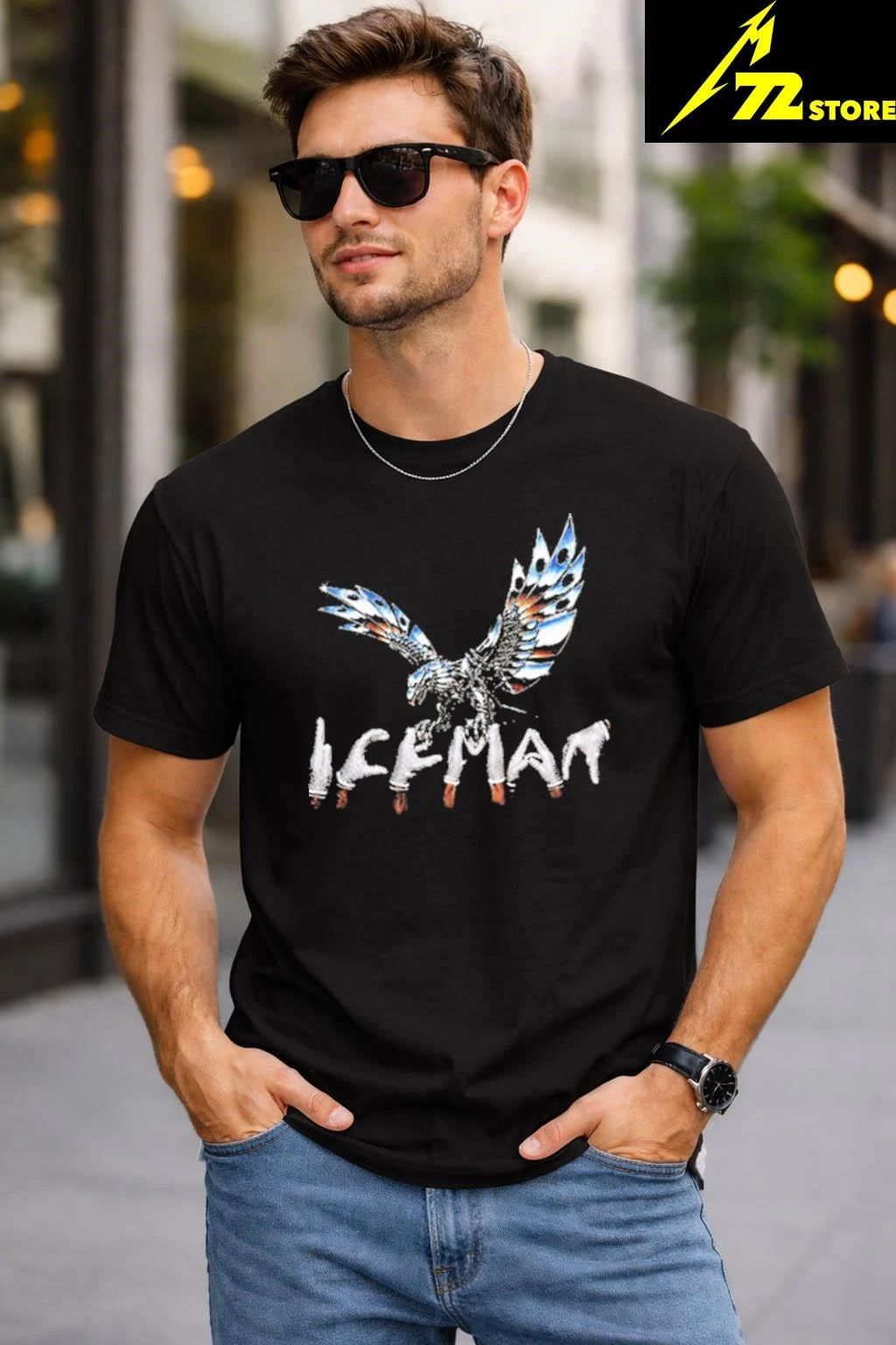 Drake Iceman Album 2026 Diamond Gloves Eagle Chrome Shirt