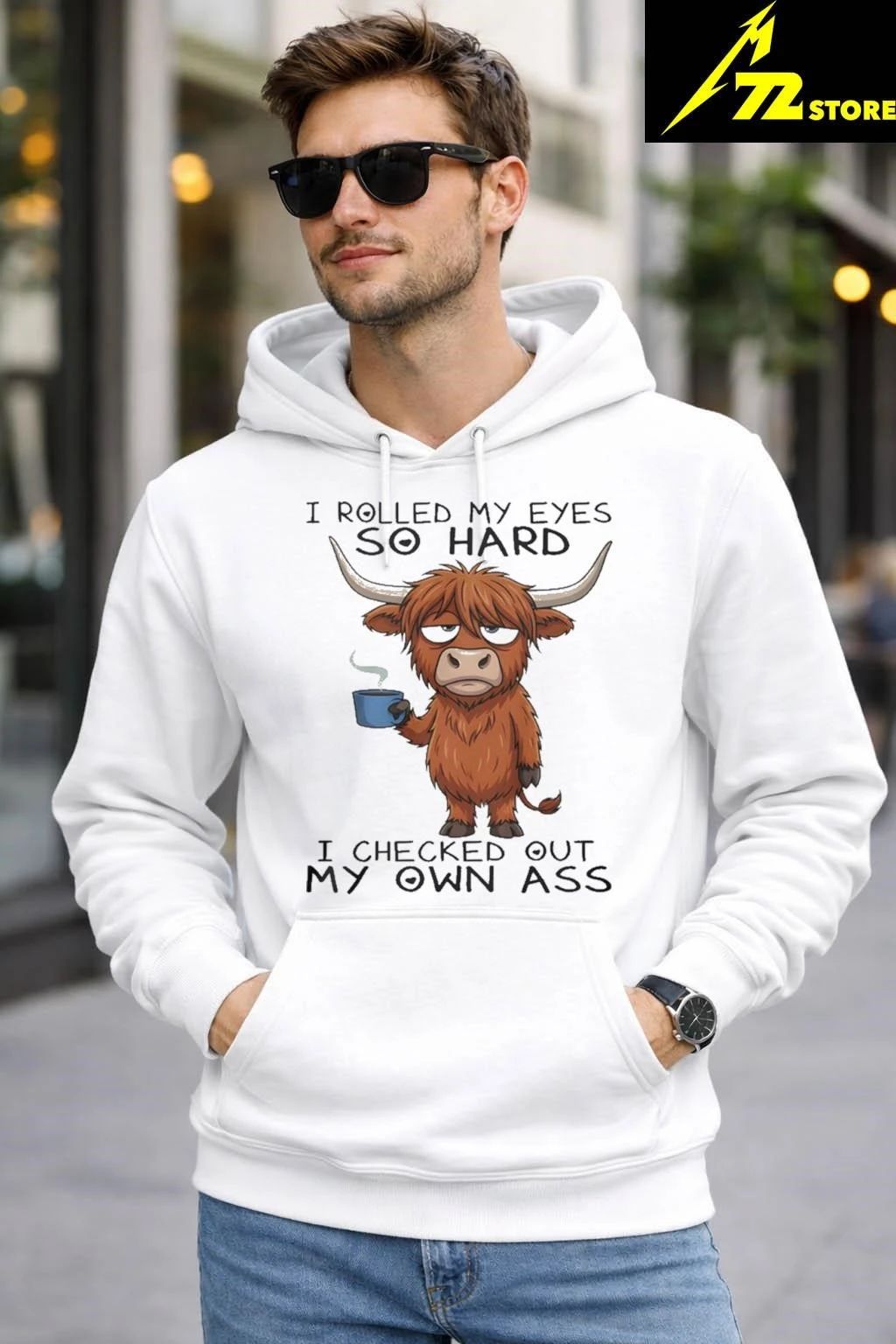 Cow I Rolled My Eyes So Hard Shirt