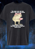Toad with Coffee The Older I Get The Less I Give a Shit About Tip Toeing Around Peoples Feelings They Either Like Me Or They Dont Simple as That T-Shirt