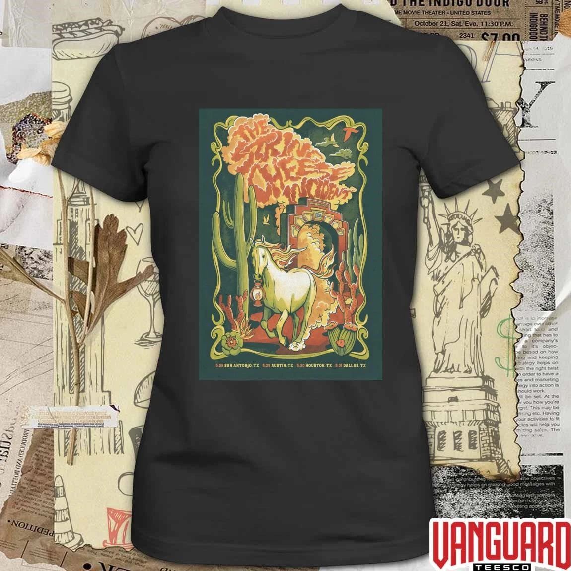 The String Cheese Incident Austin TX May 29 2026 Poster t-shirt