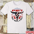 2026 PBR Professional Bull Riders Red, White and Bull Patriotic Bull Skull t-shirt
