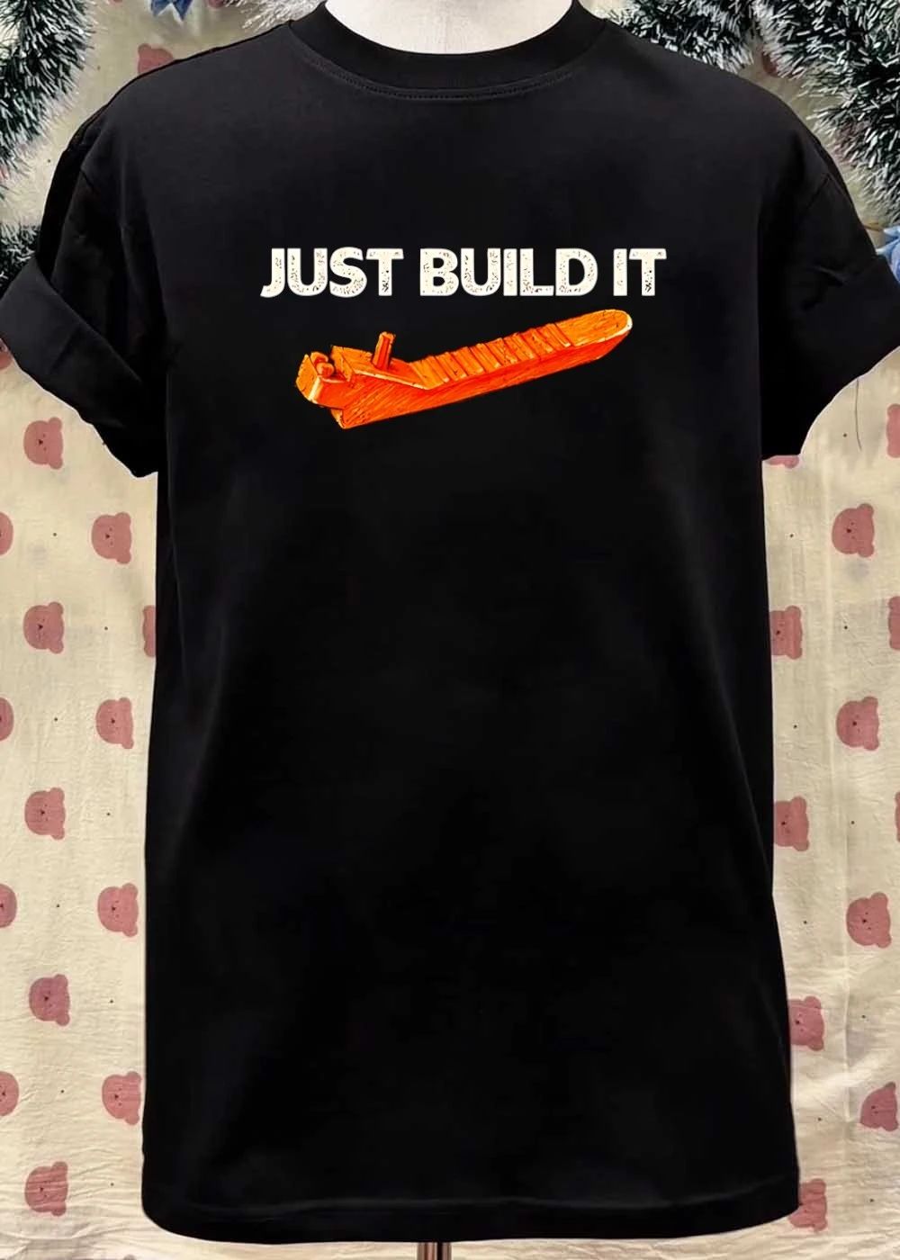 Just Build It Lego shirt