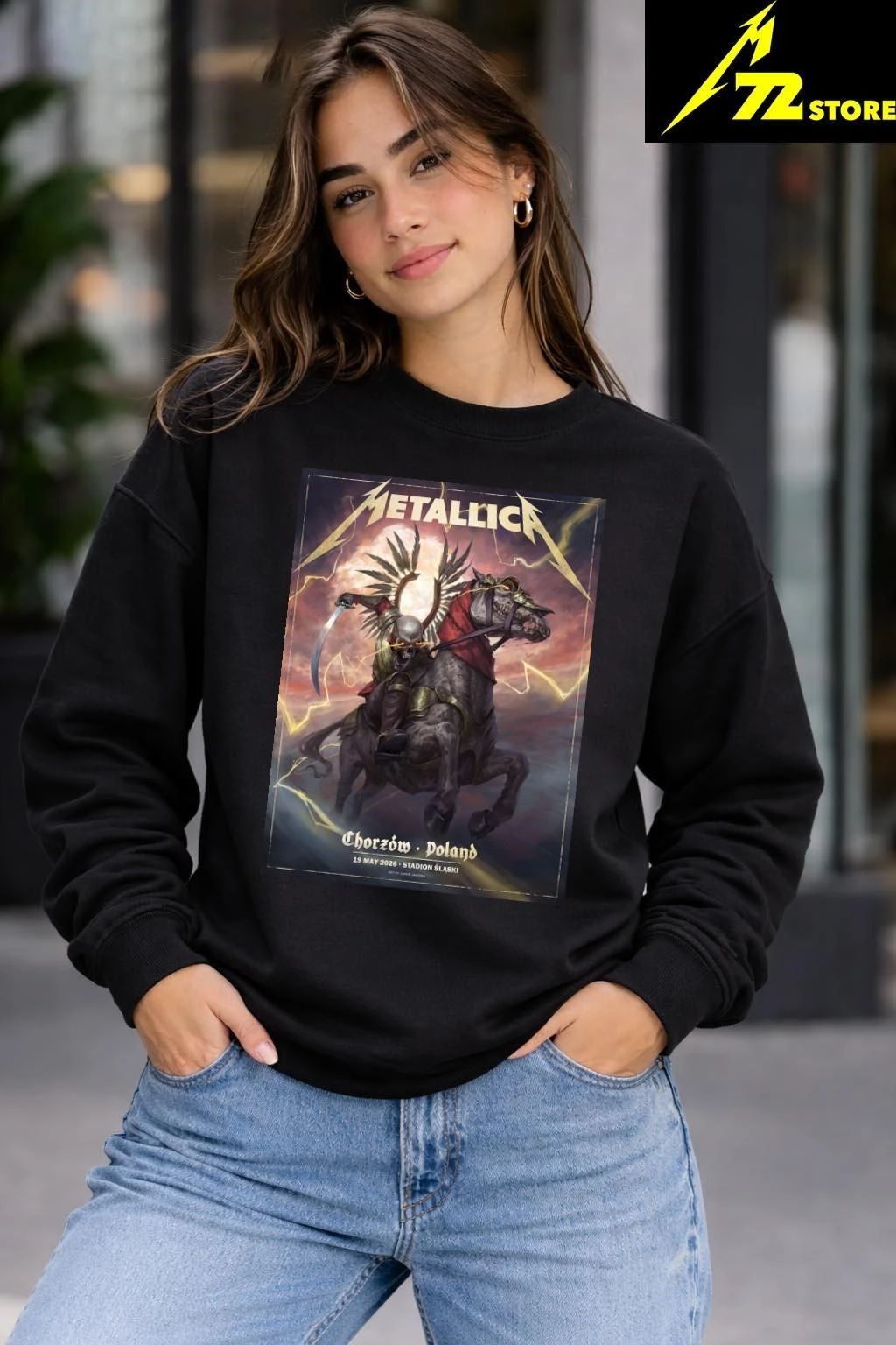 Metallica M72 Chorzów 2026 Pop Up Shop Shirt