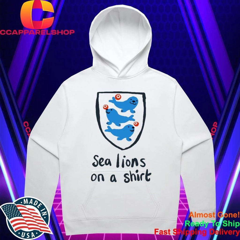 Olaf Falafel Sea Lions On A Shirt Shirt