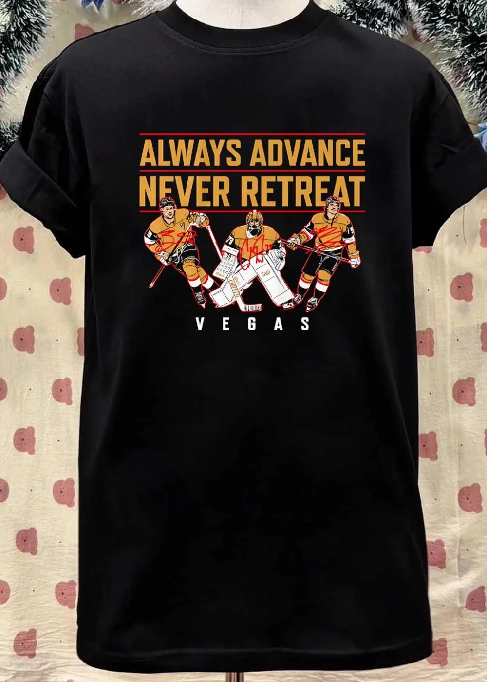 Always Advance Never Retreat Vegas Golden Knights 2023 Stanley Cup Shirt