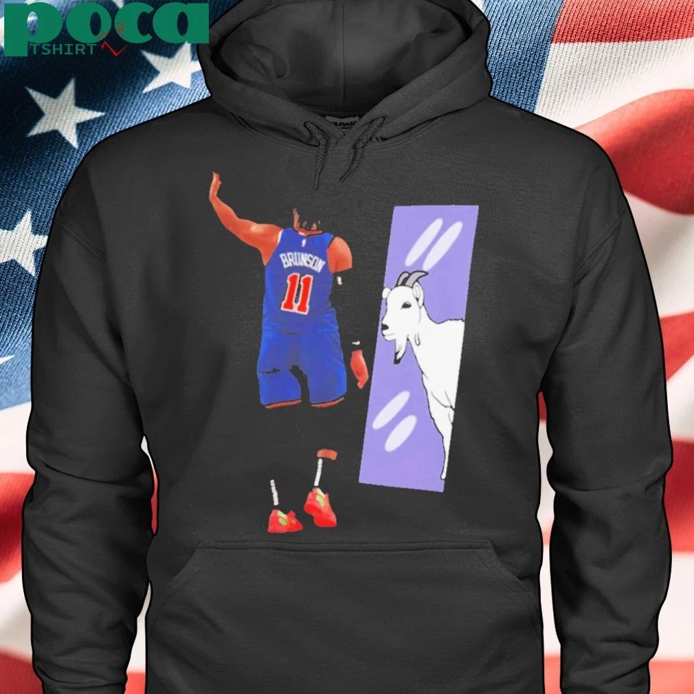 Jalen Brunson GOAT Mirror Shirt