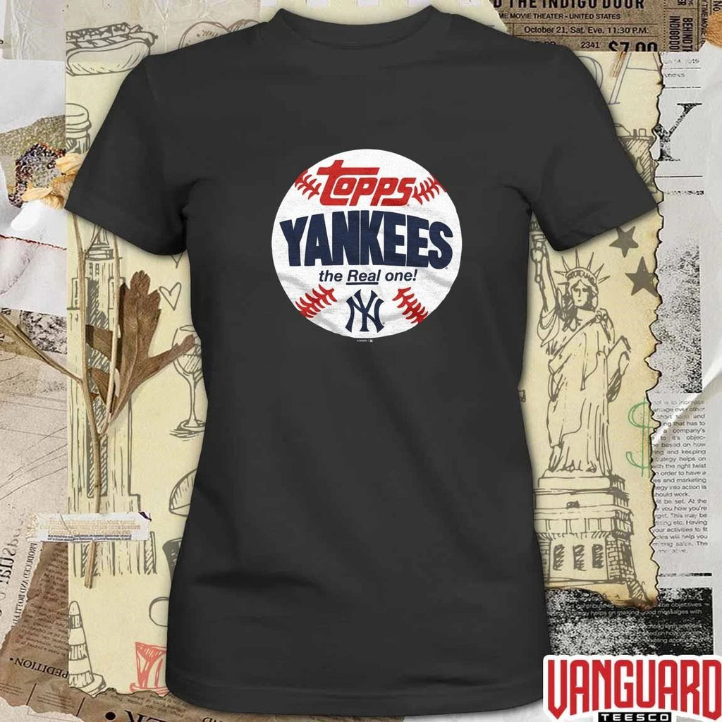 New York Yankees MLB 2026 x Topps Baseball The Real One t-shirt