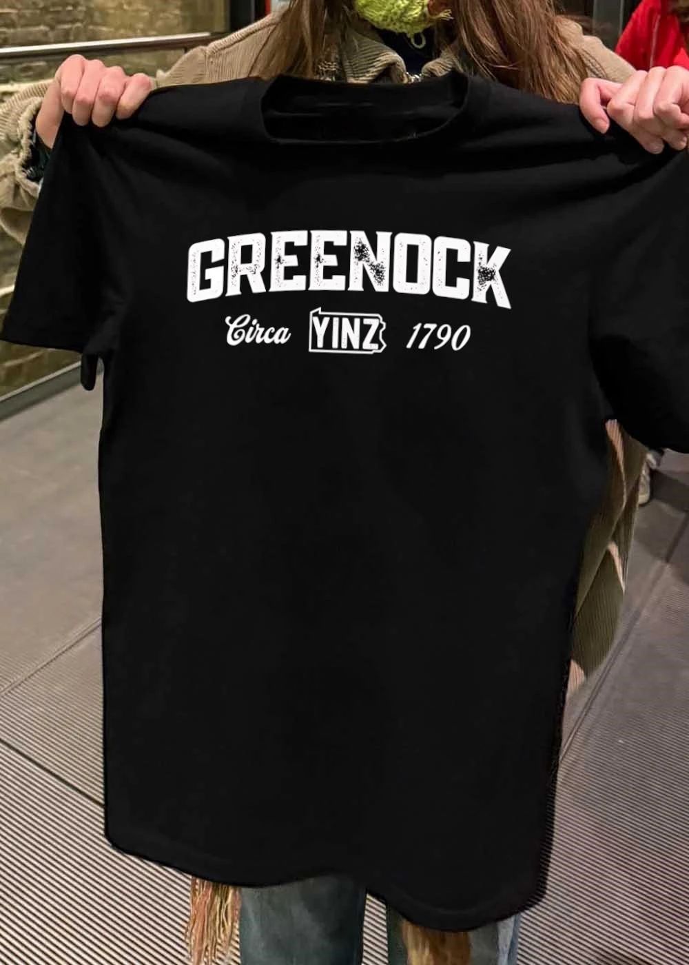 Greenock Circa Yinz 1790 Pennsylvania Pittsburgh Apparel T-Shirt