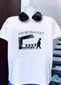 You’re in a Cult Donald Trump Leading Sheep Wearing Red Hats T-Shirt