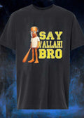 Tyler The Creator Crying Say Wallahi Bro Baseball Bat shirt