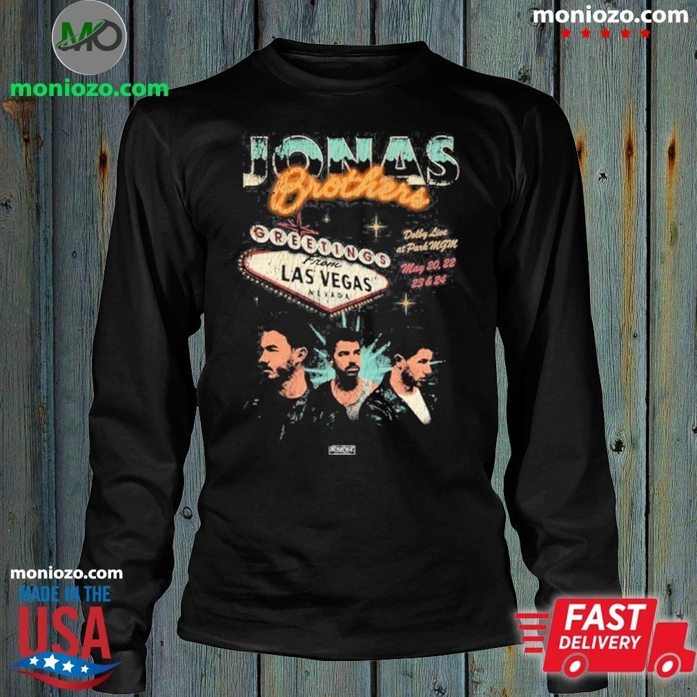 Jonas Brothers Greetings From Las Vegas May 20-24, 2026 Shirt