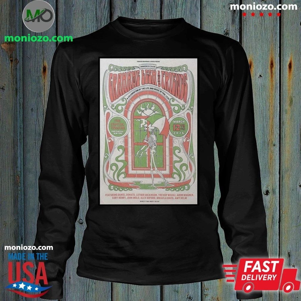 Grahame Lesh And Friends Port Chester Poster 12.3.2026 Shirt
