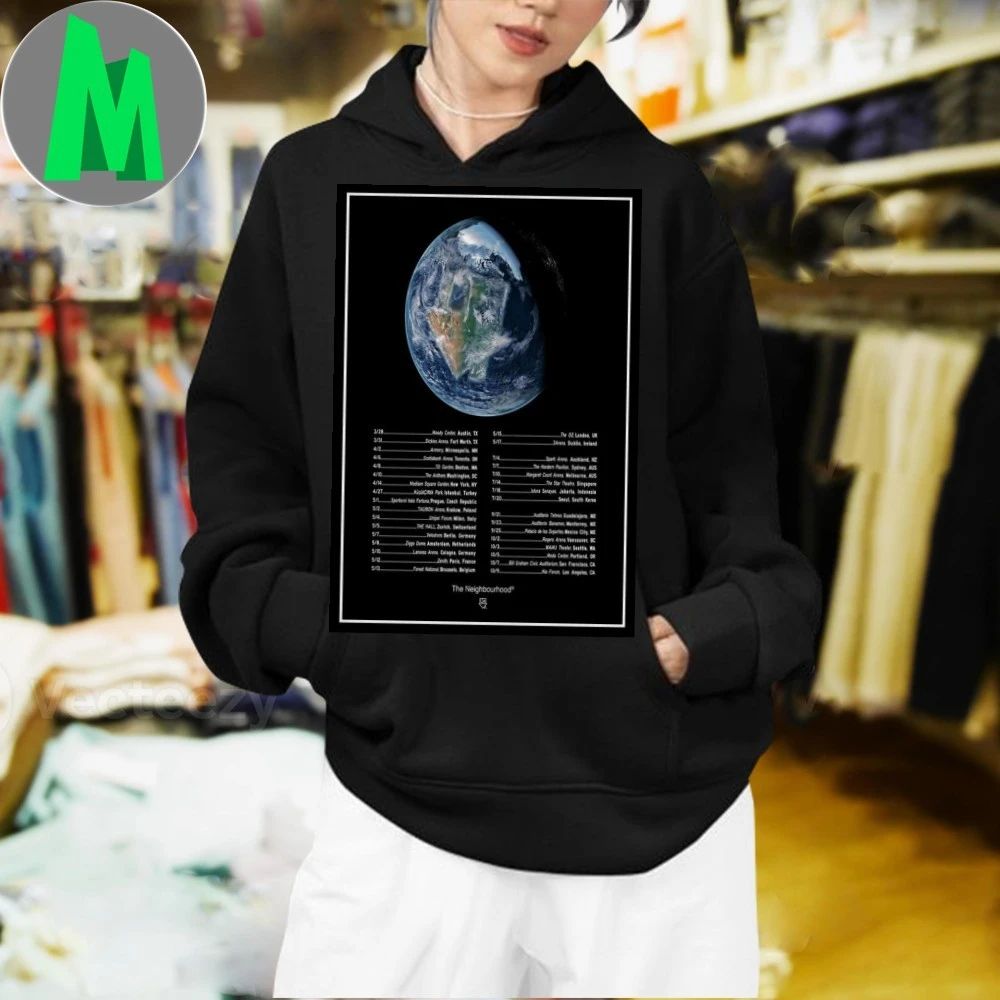 The Neighbourhood World Tour 2026 Poster Shirt