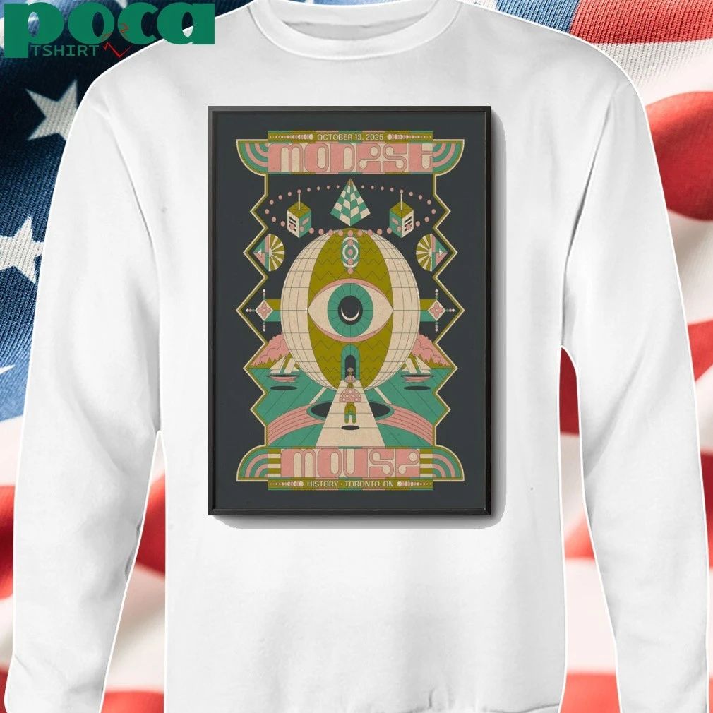 Modest Mouse 10.13.2025 Toronto ON Poster shirt
