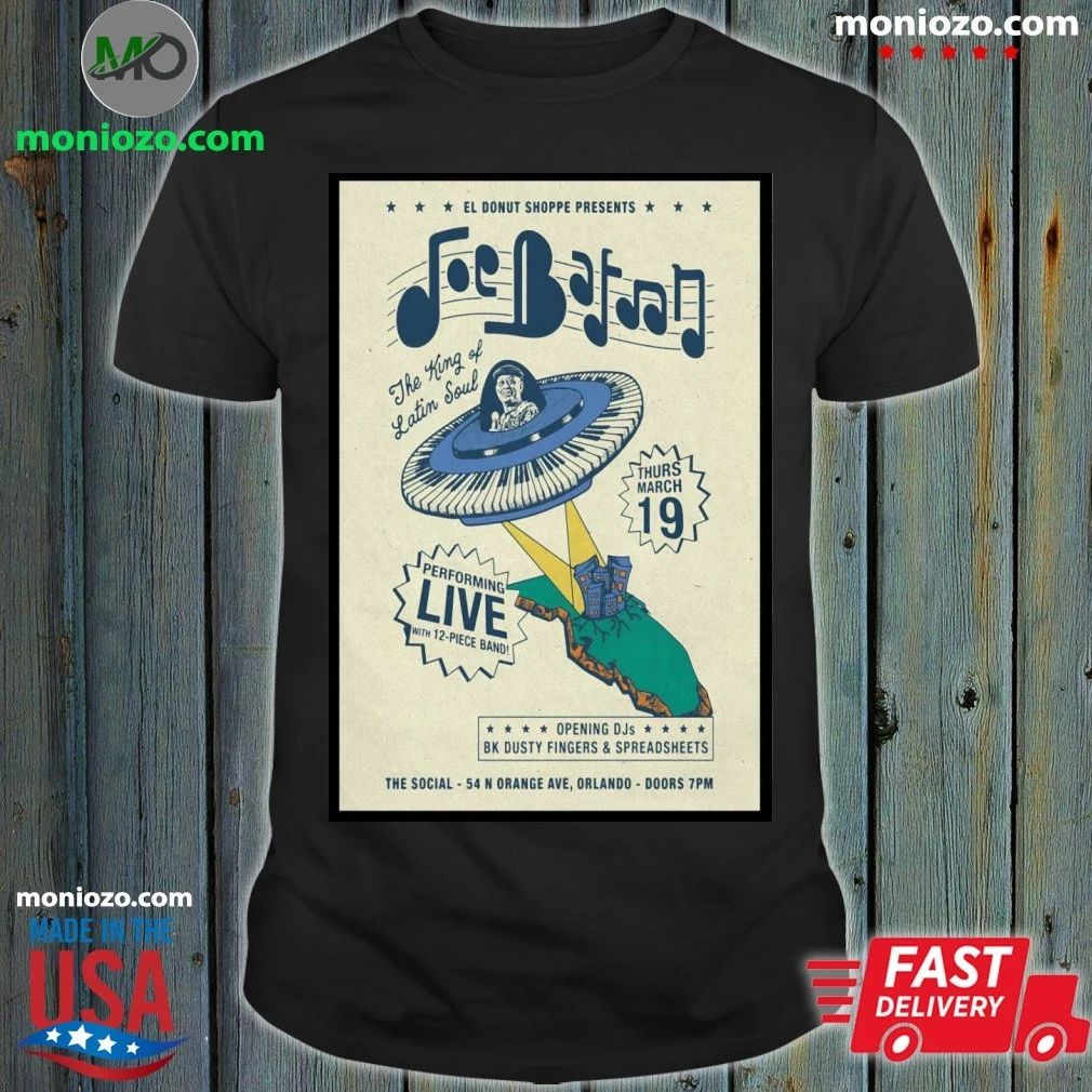 Joe Bataan Orlando FL On March 19 2026 Tour Poster Shirt