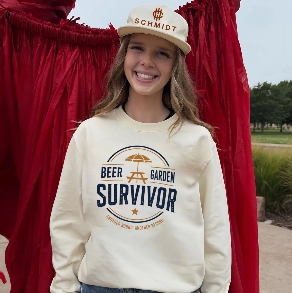 Beer Garden Survivor Another Round Another Record shirt