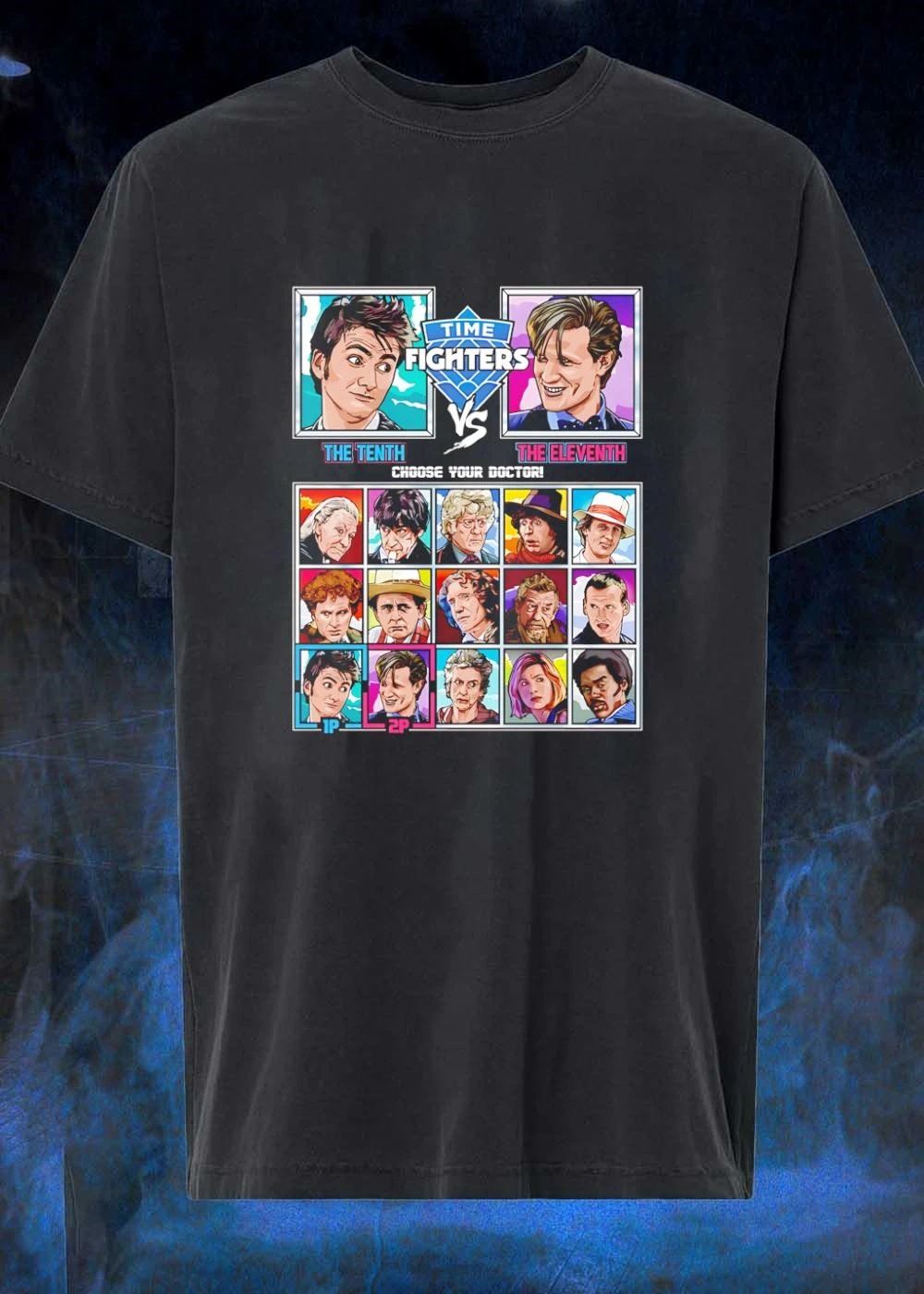 Time Fighters Choose Your Doctor T-Shirt