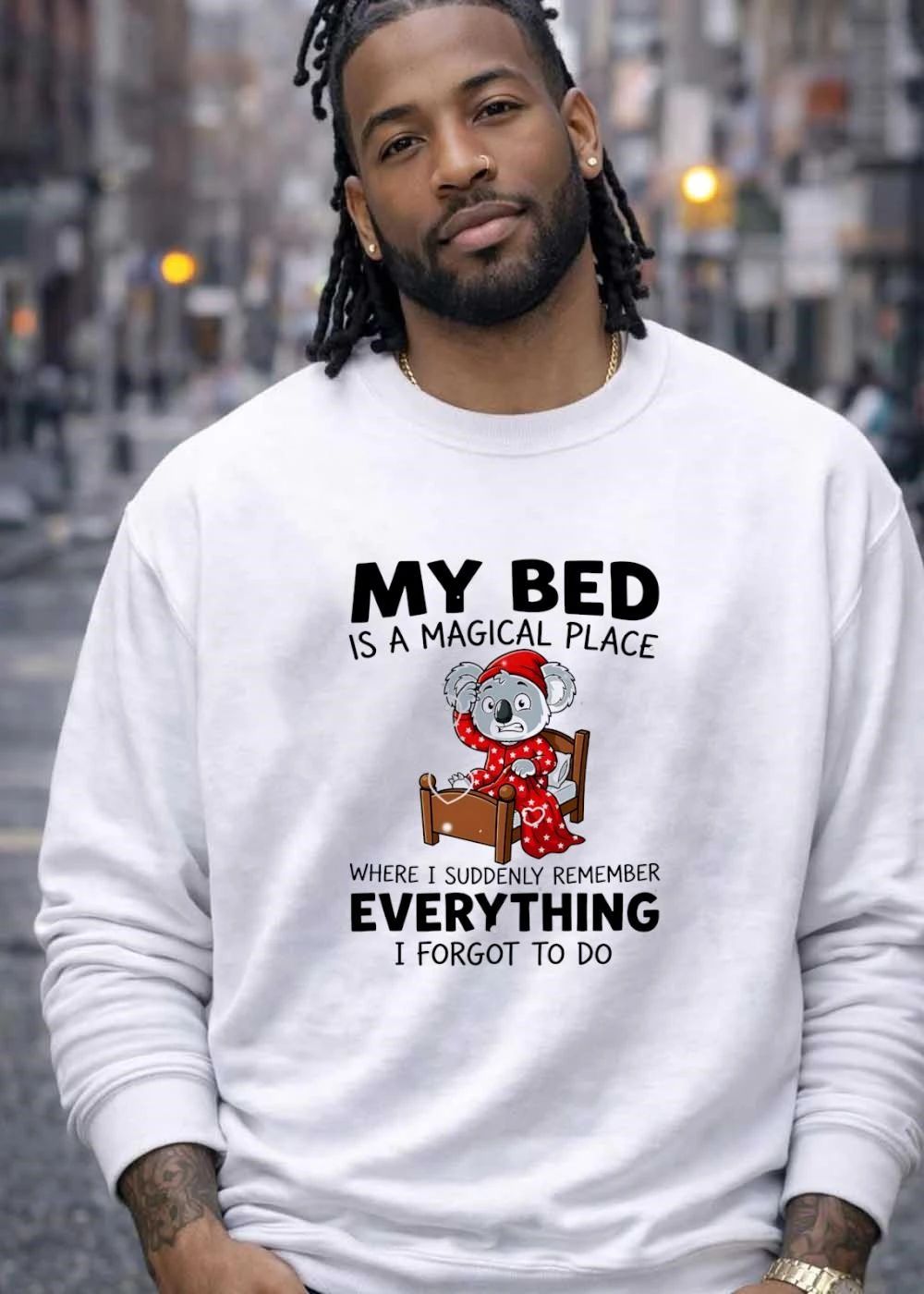 My Bed Magical Place Forgotten To Do Koala Shirt