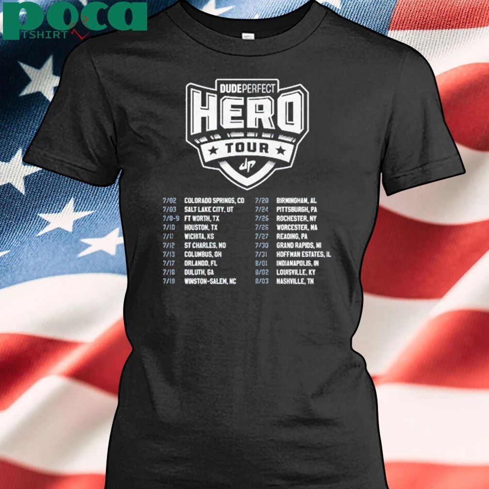 Dude Perfect Hero Tour Shirt
