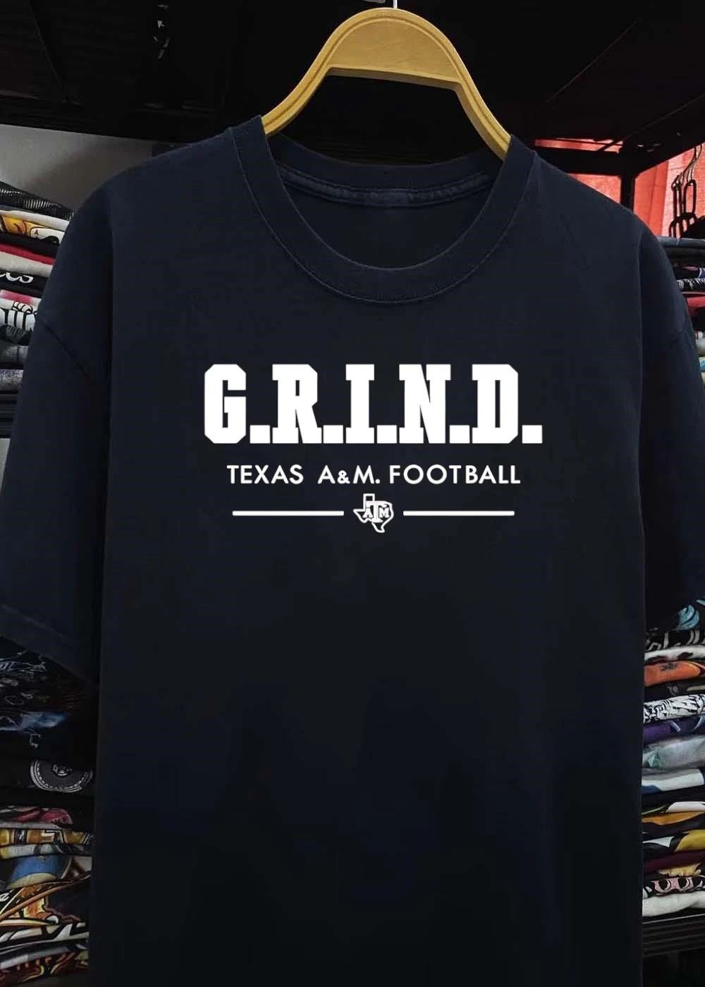 G.R.I.N.D Texas A&M Football shirt