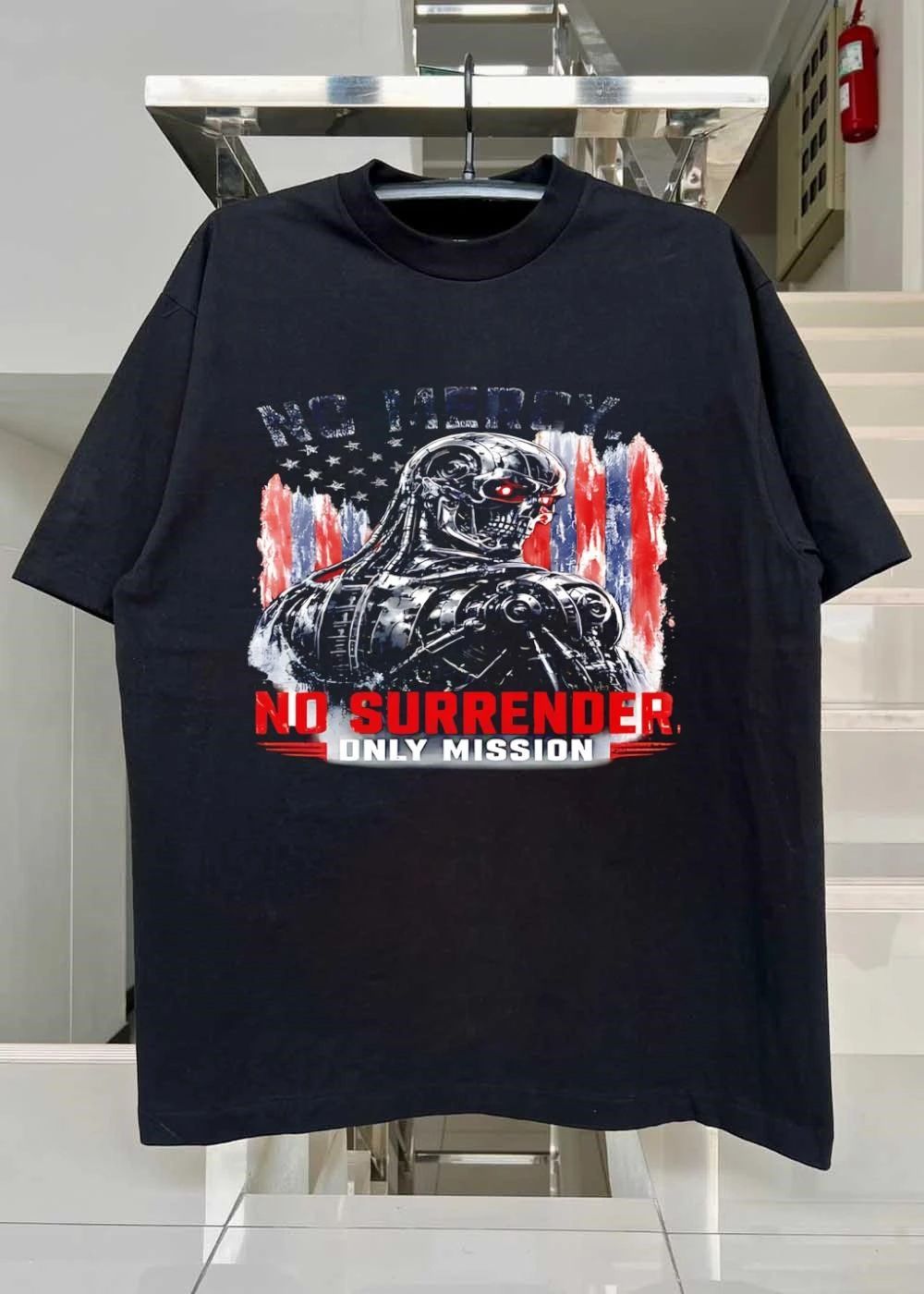 No Mercy No Surrender Only Mission Terminator shirt