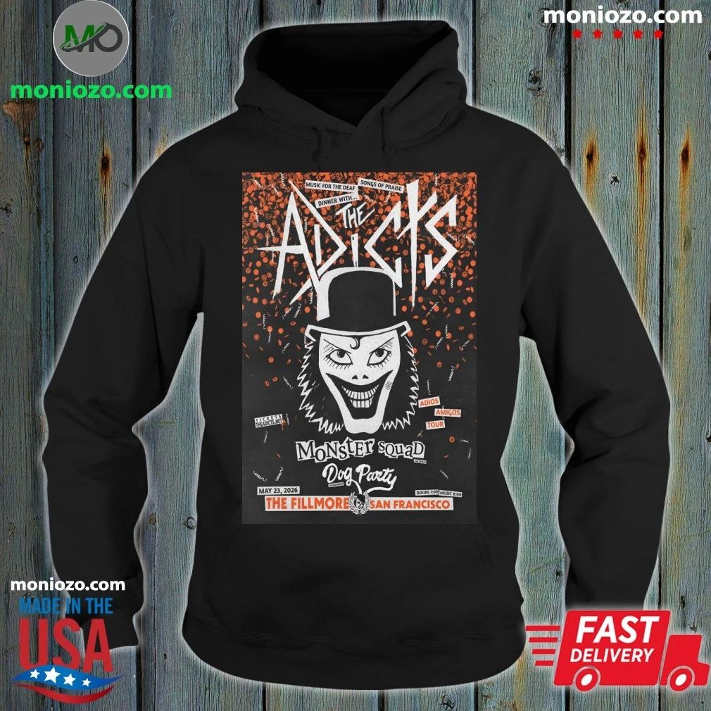 Original The Adicts May 23 2026 In San Francisco CA Poster Shirt