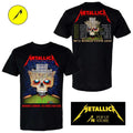 Metallica M72 Bucharest Romania National Arena 2026 Skull Palace Pop Up Eclusive Unisex Two Sided Shirt