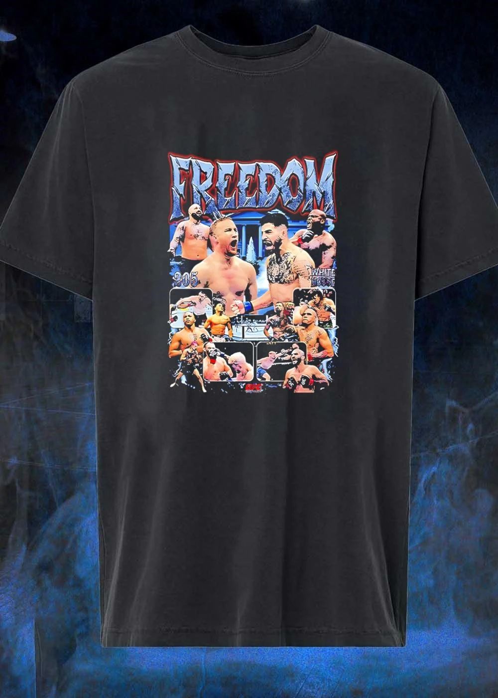 Freedom 205 White House UFC Mixed Martial Arts Fighters shirt
