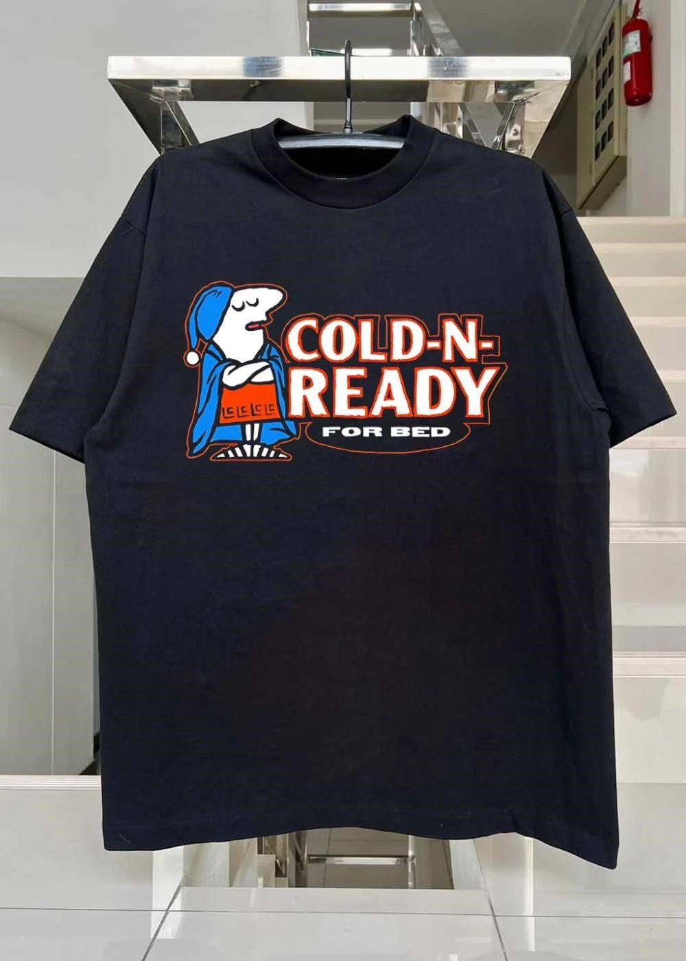 Cold-N-Ready For Bed Sleepy Character Shirt