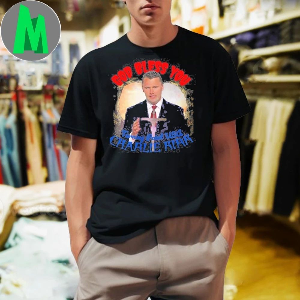 Charlie Kirk Turning Point USA RIP 1993-2025 T-Shirts